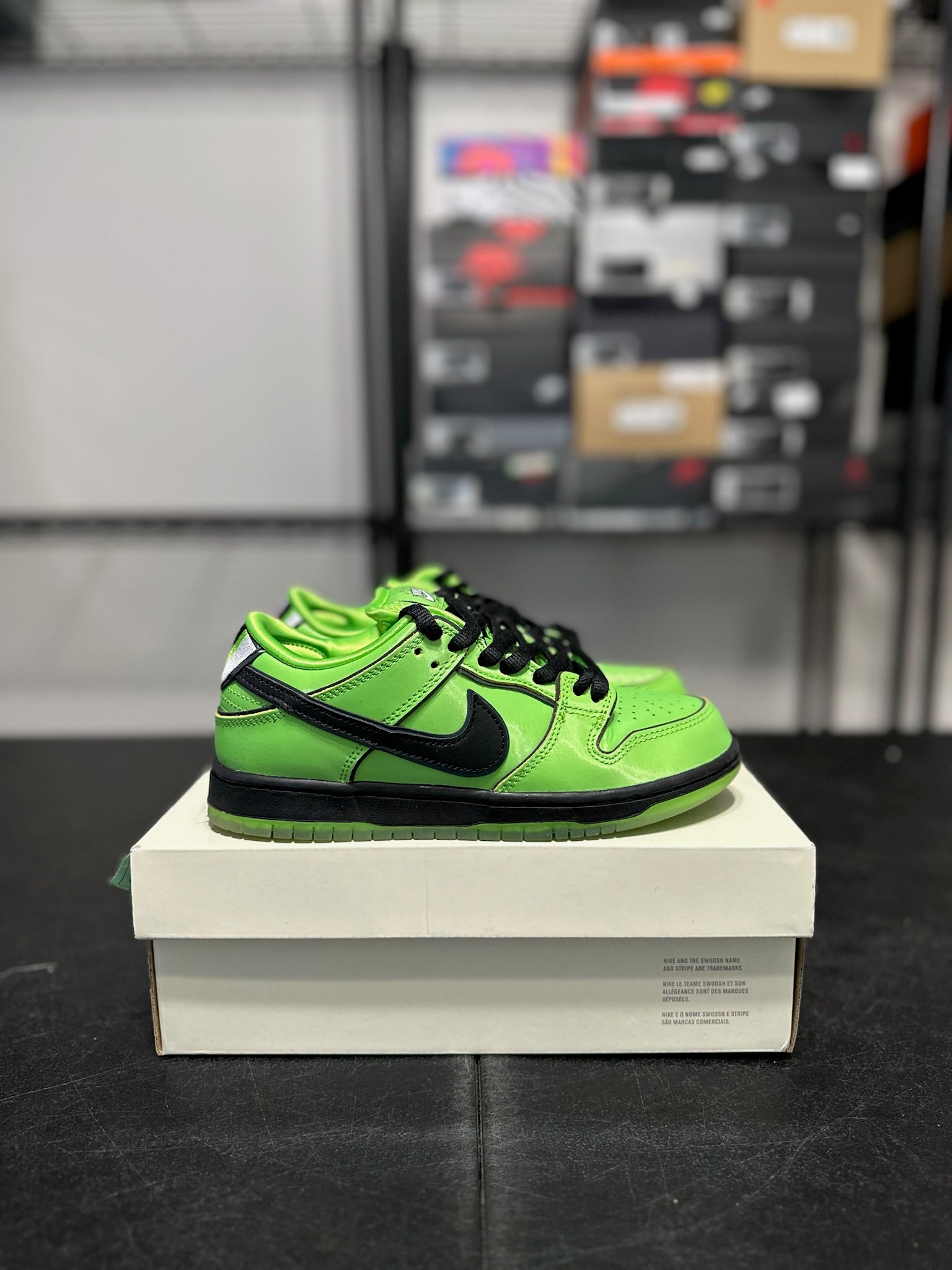 Size 4.5 - Dunk Low The Powerpuff Girls Buttercup
