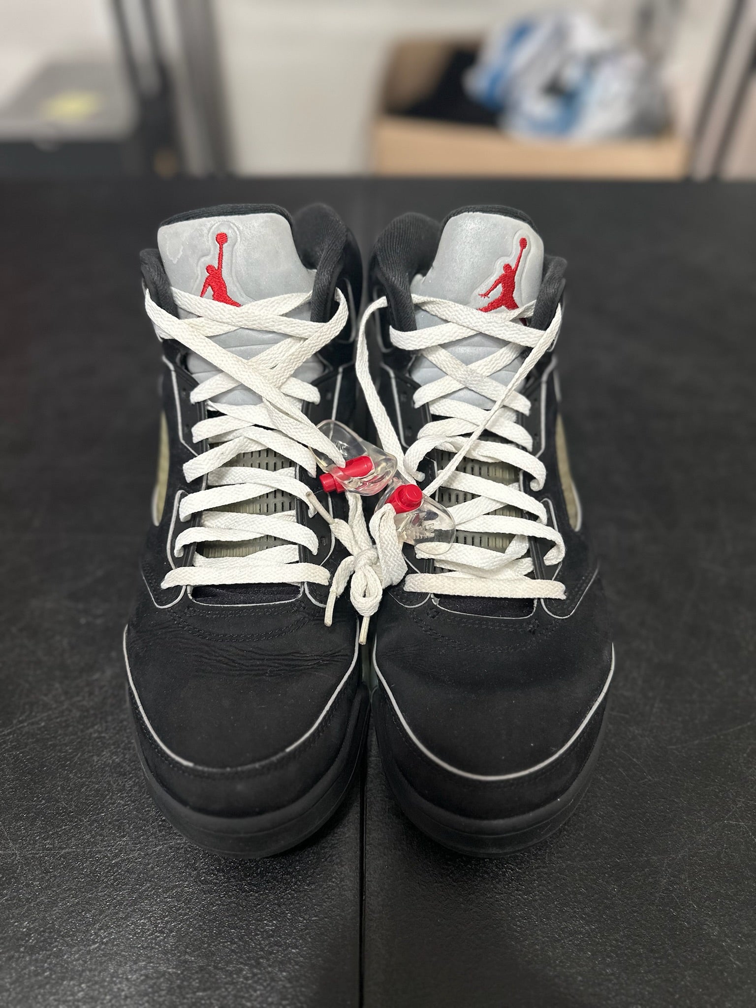 Size 10.5 - J5 Black Metallic Reimagined