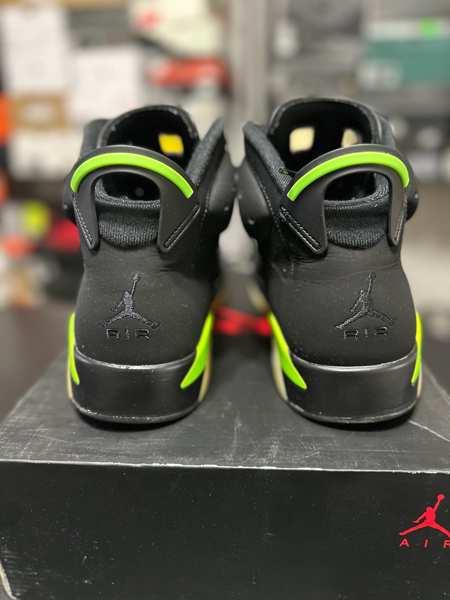 Size 12 - J6 Electric Green