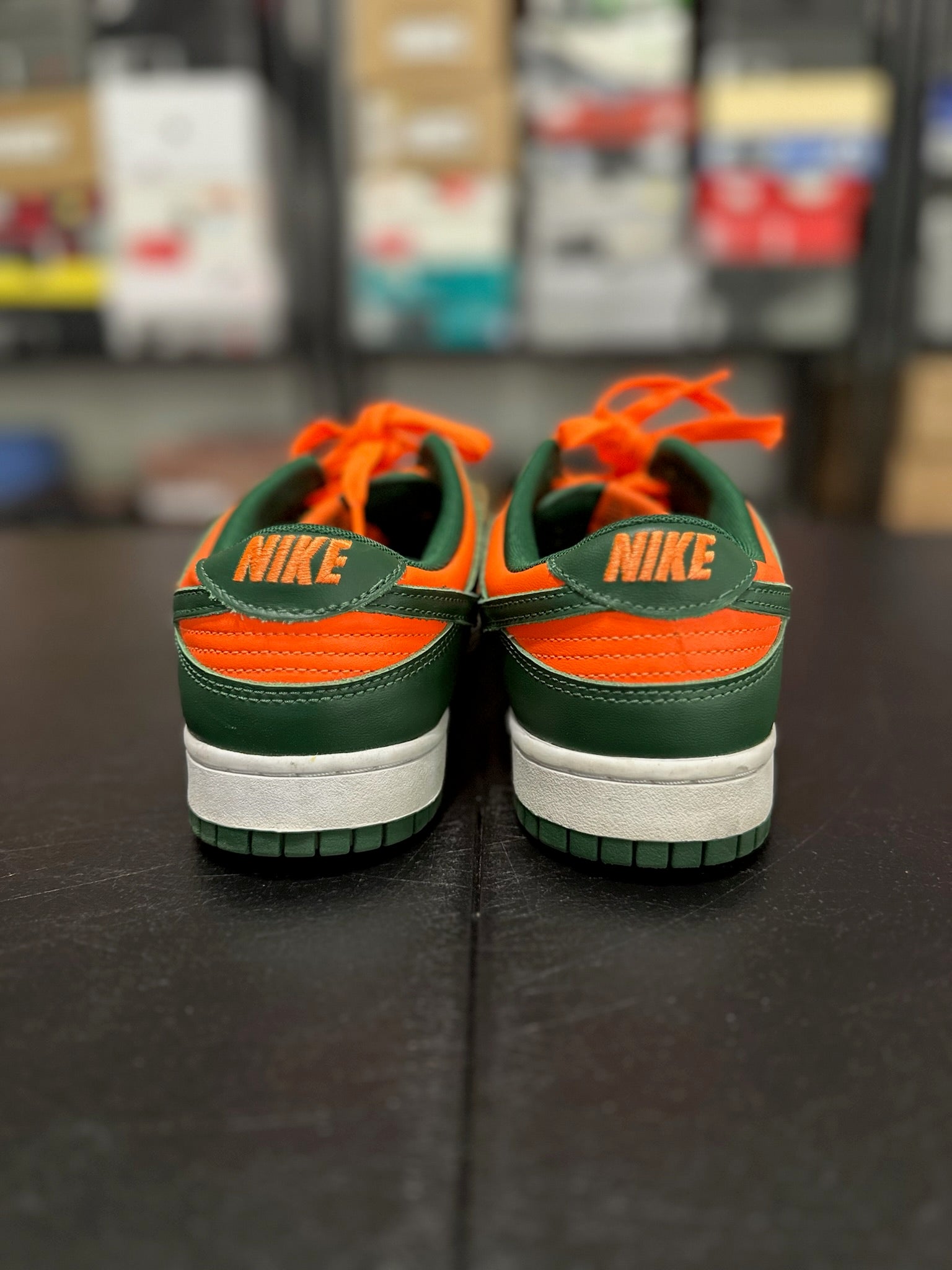 Size 9 - Dunk Low Miami Hurricanes