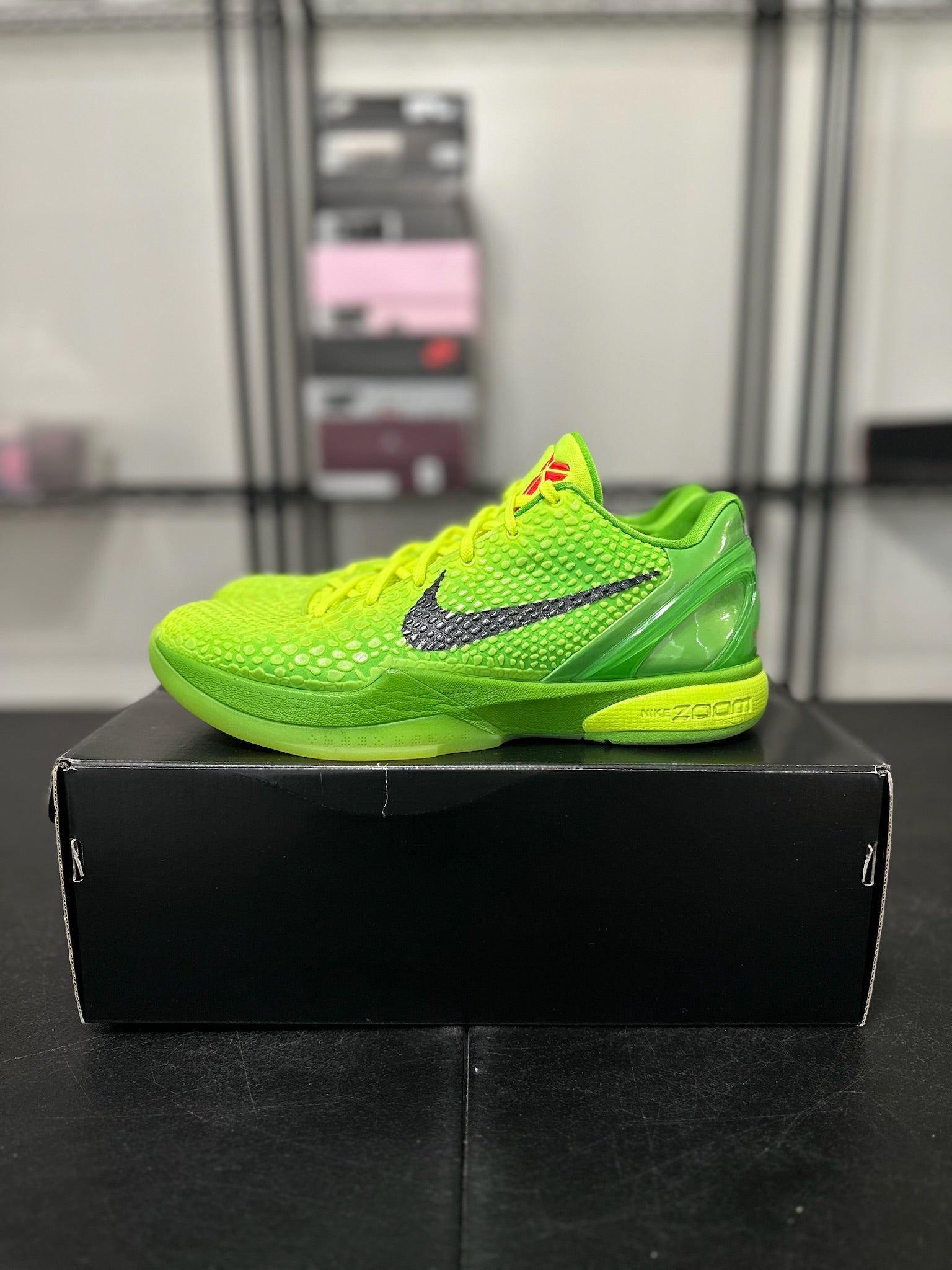 Size 10.5 - Kobe 6 Protro Grinch
