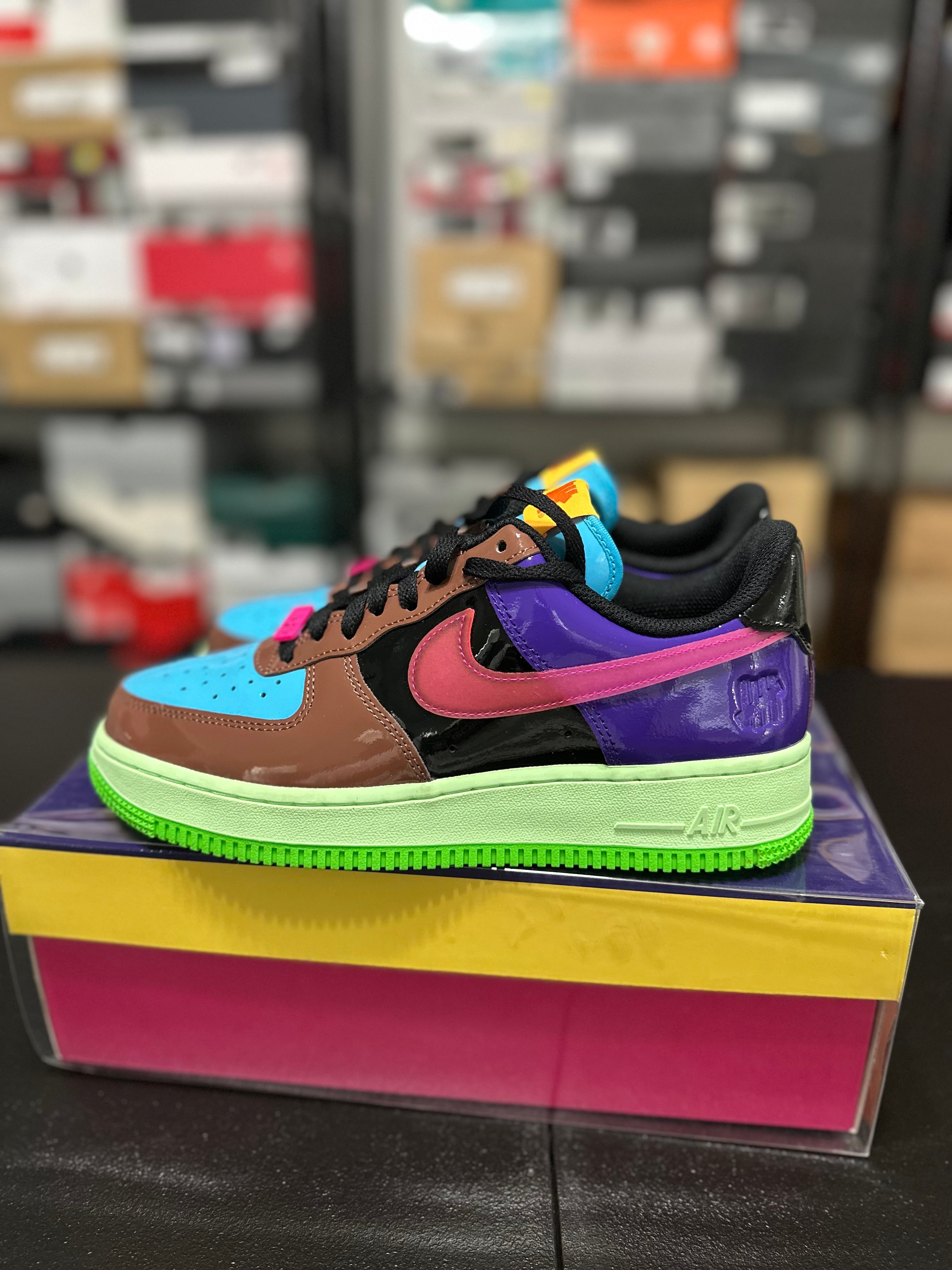 Size 7.5 - AF1 undefeated pink prime