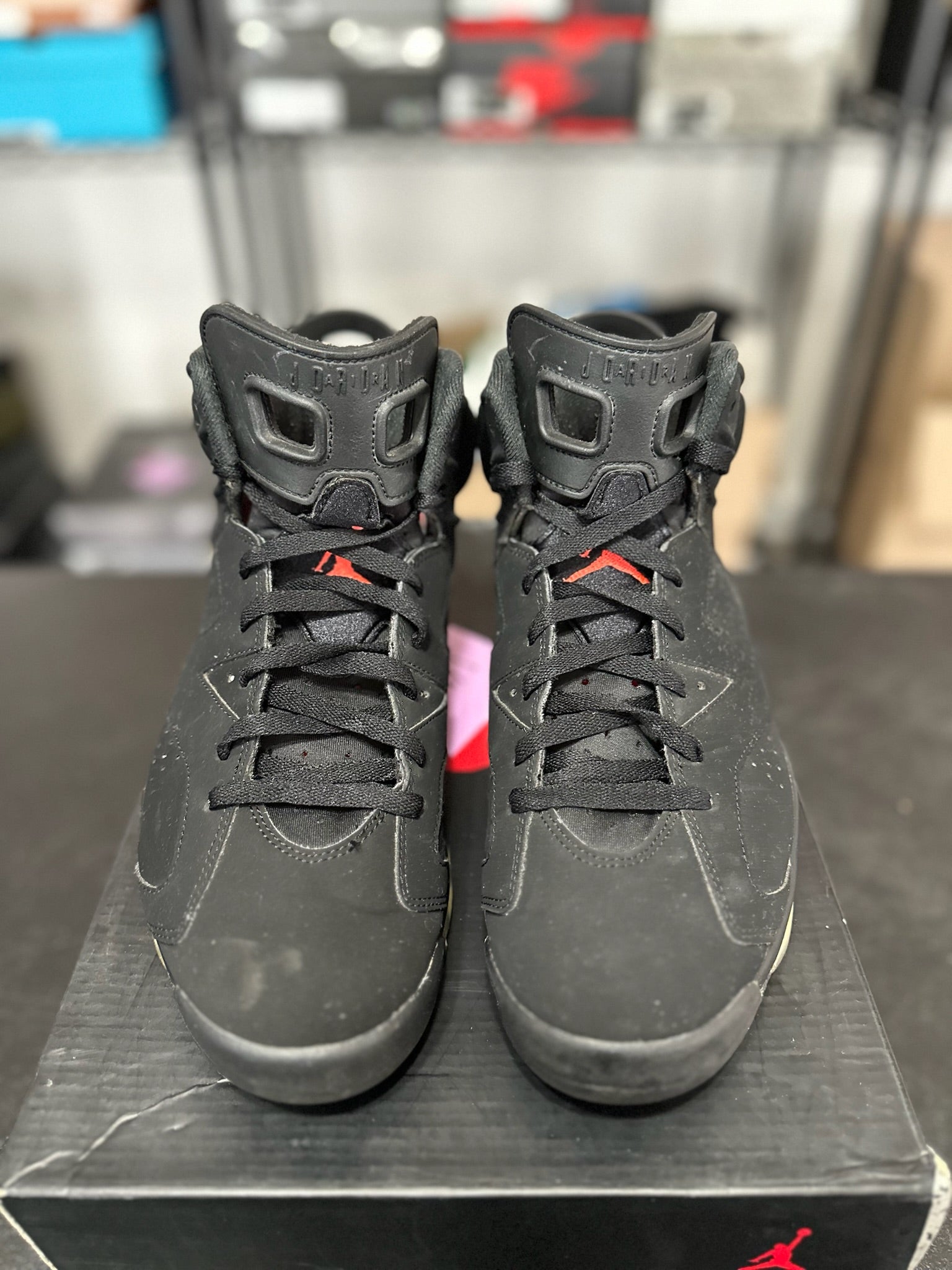 Size 11 - J6 Infrared Black