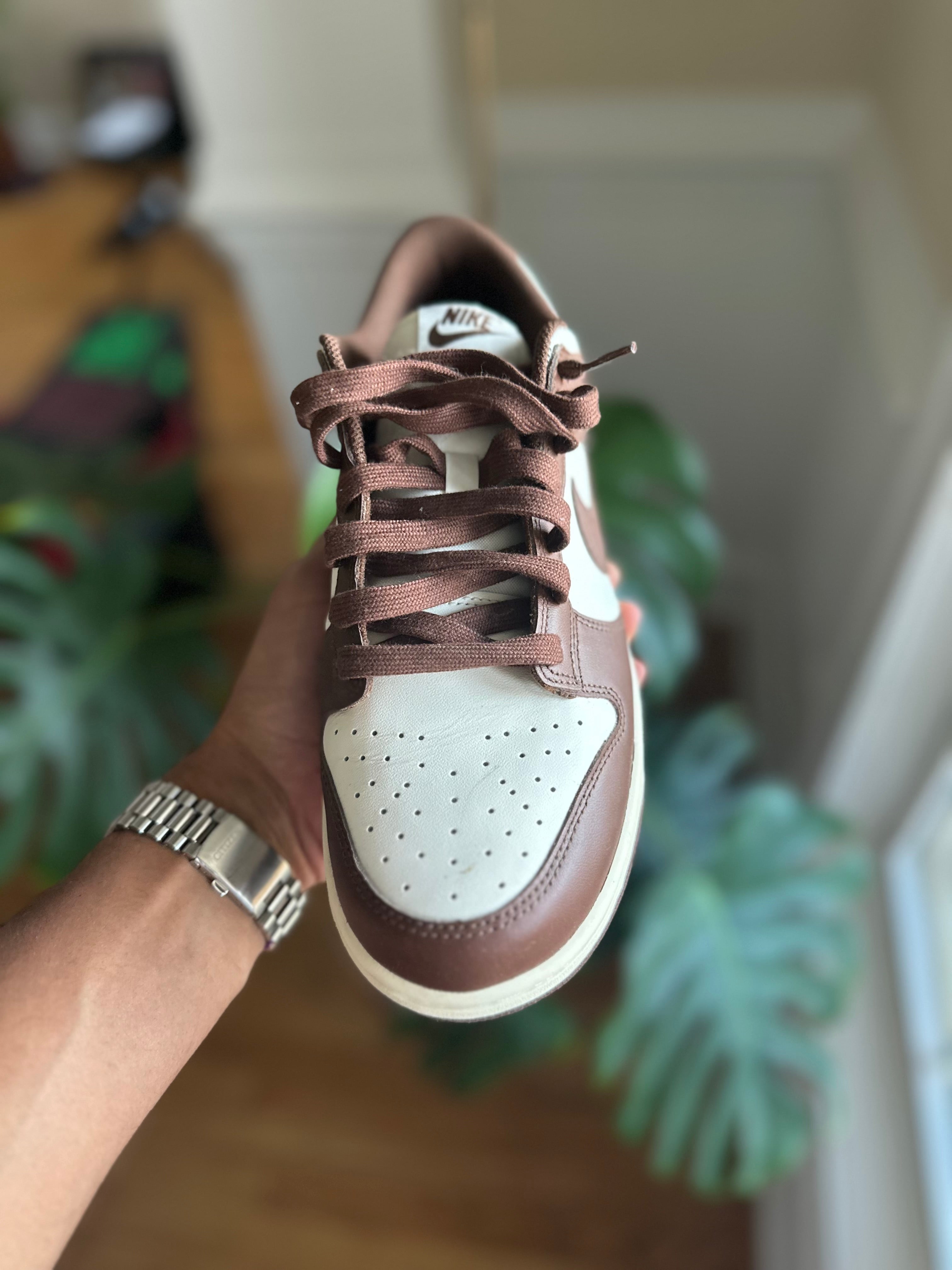 Size 9.5 - (11W) dunk low cacao wow
