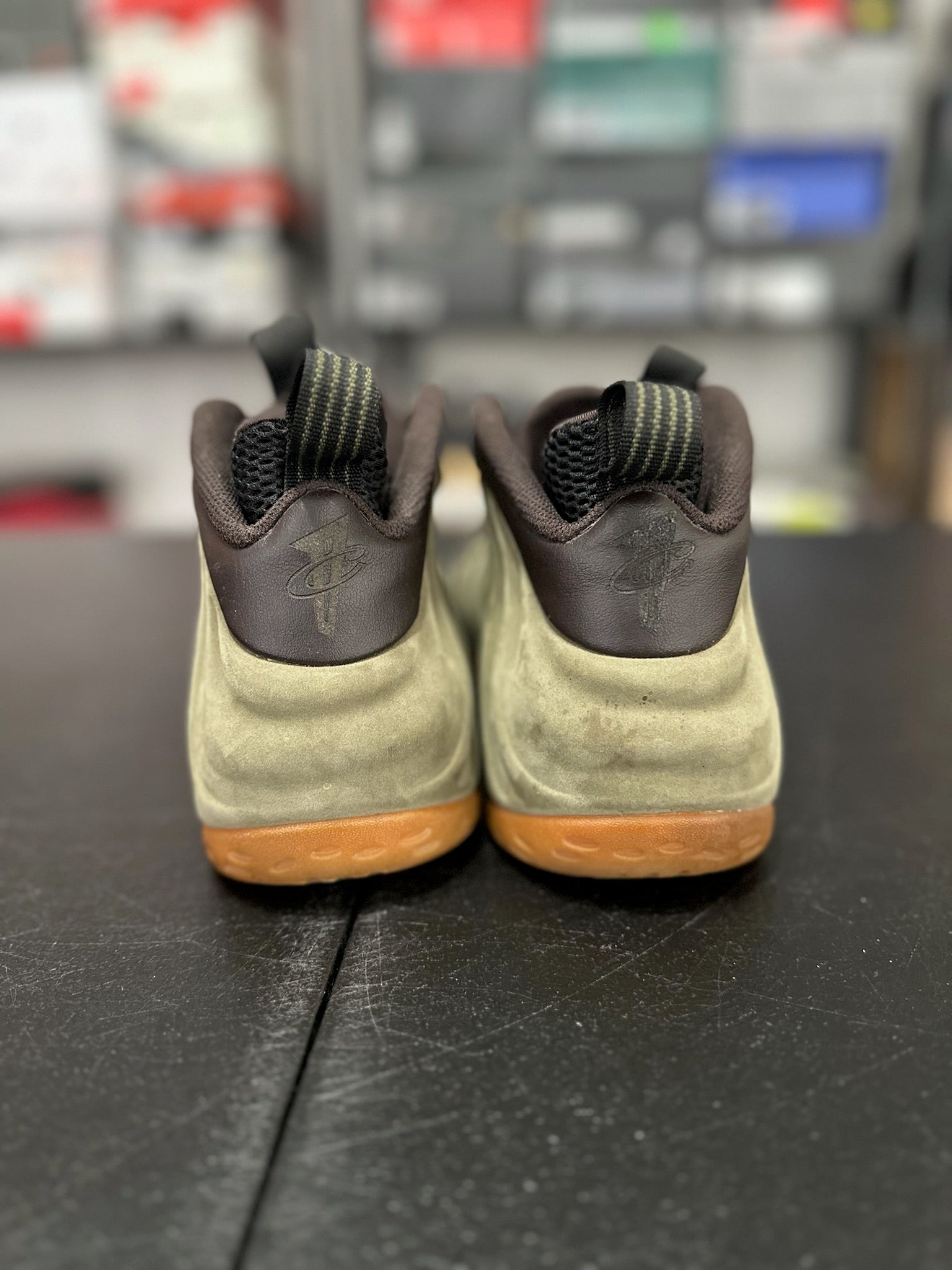 Size 9.5 - Foamposite 1 Olive