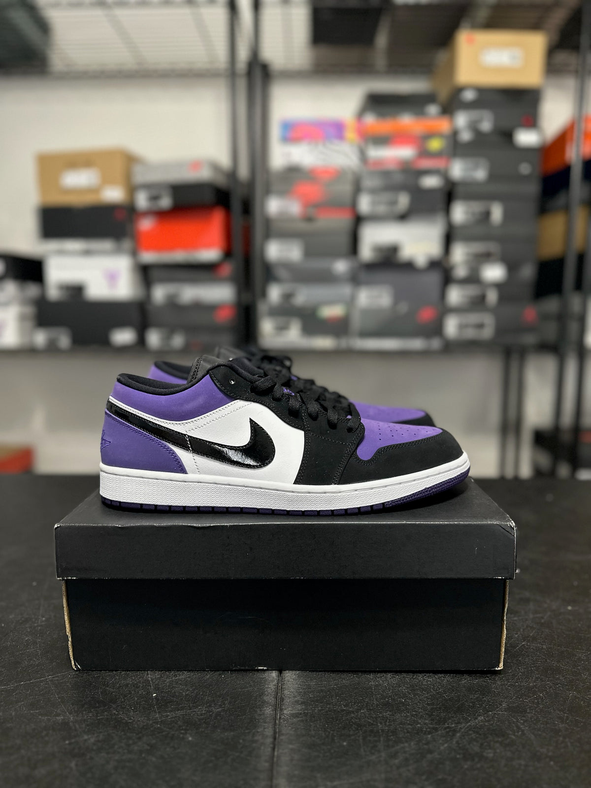 Size 13 - J1 Court Purple DS