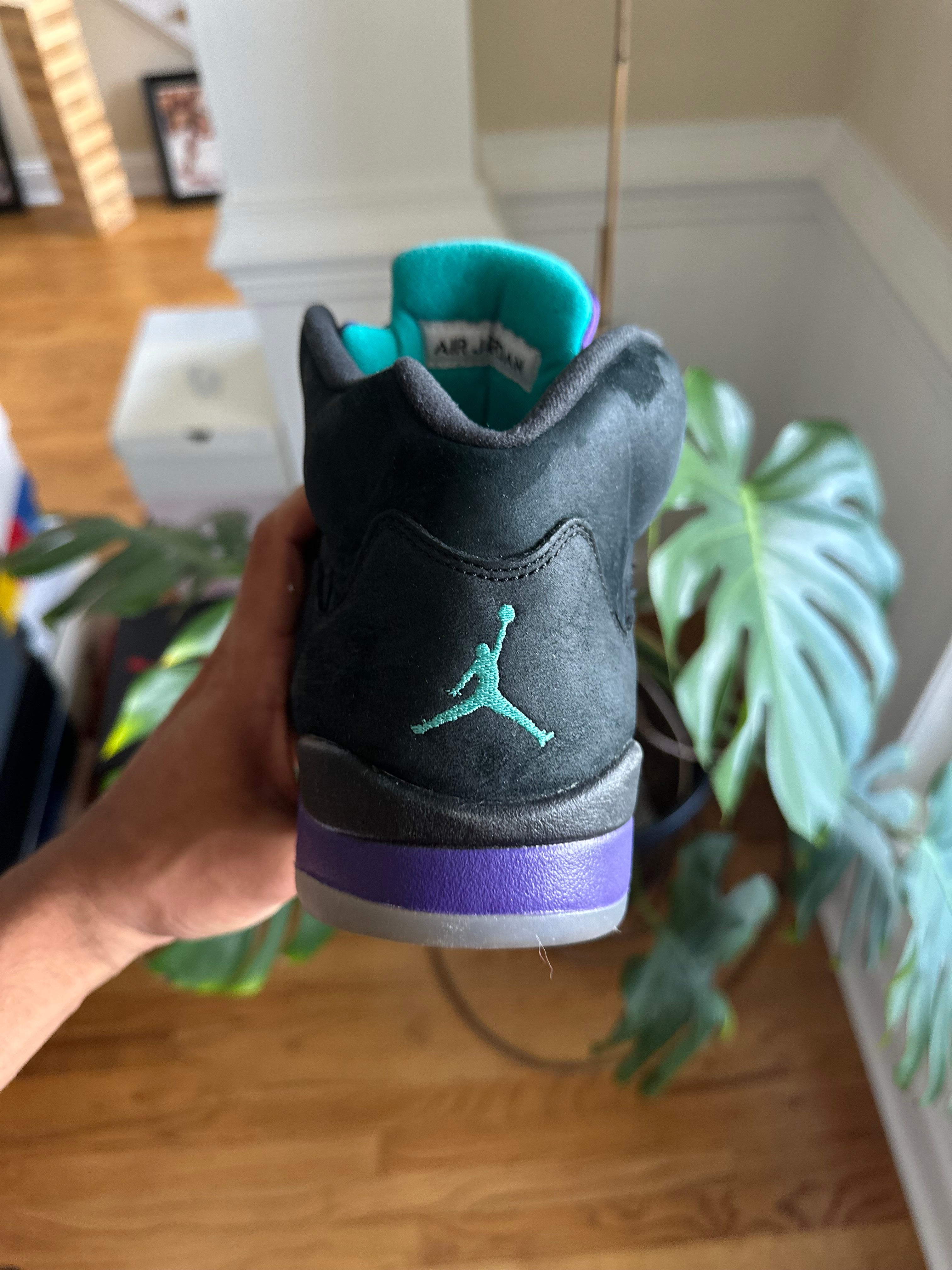 Size 10.5 - J5 black grape