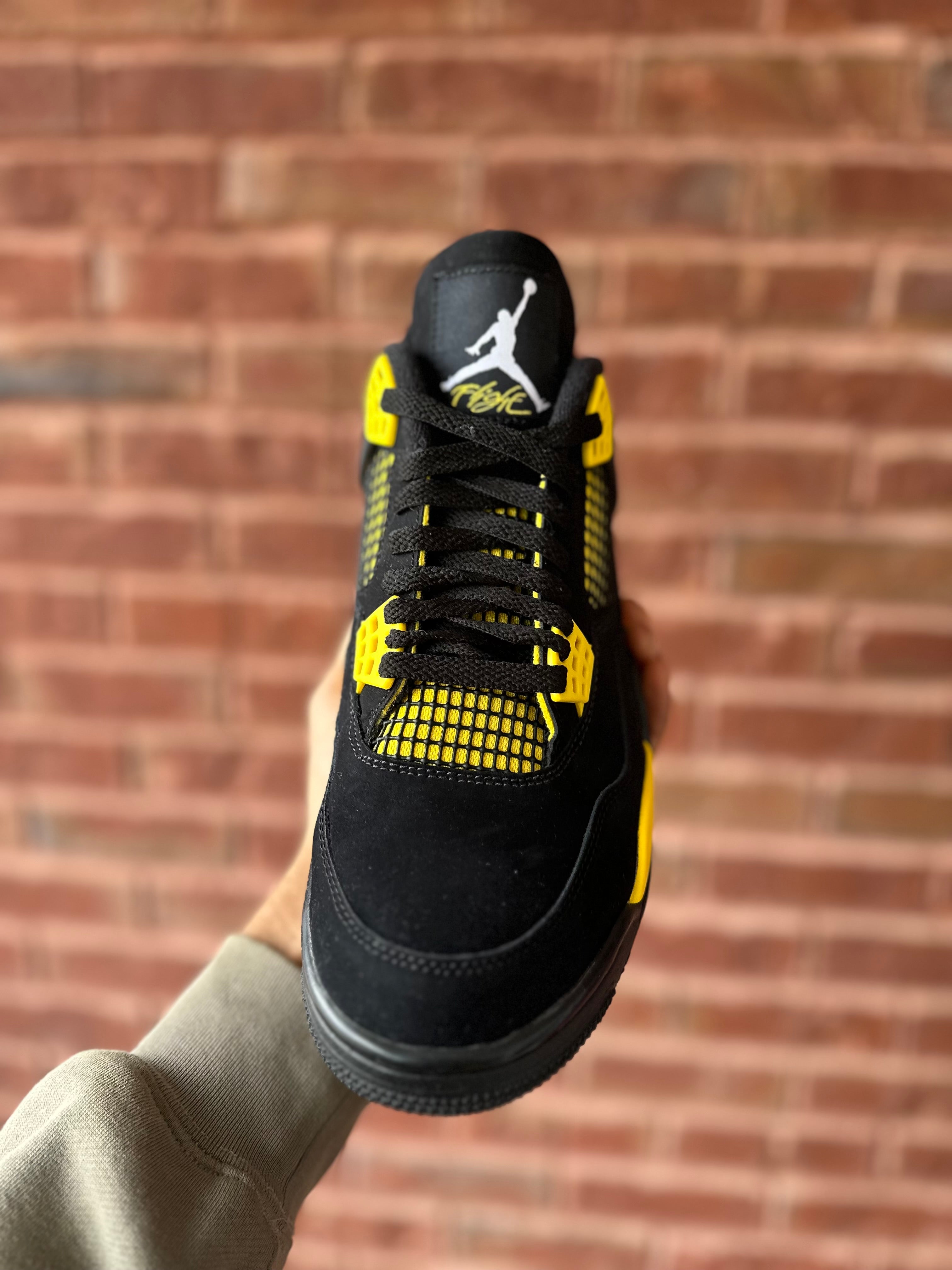 Size 9.5 - J4 yellow thunder