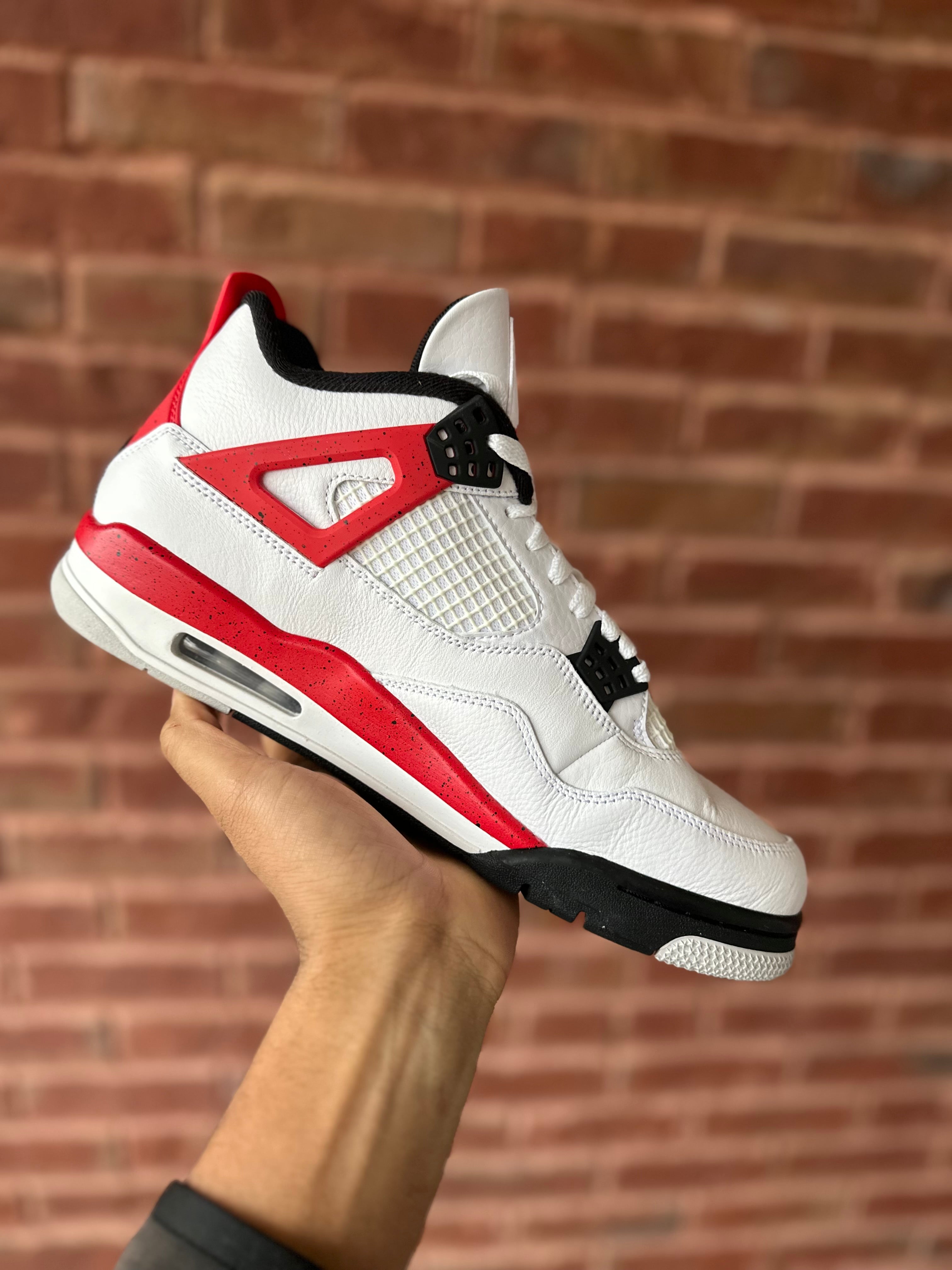 Size 10.5 - Jordan 4 Retro Mid Red Cement