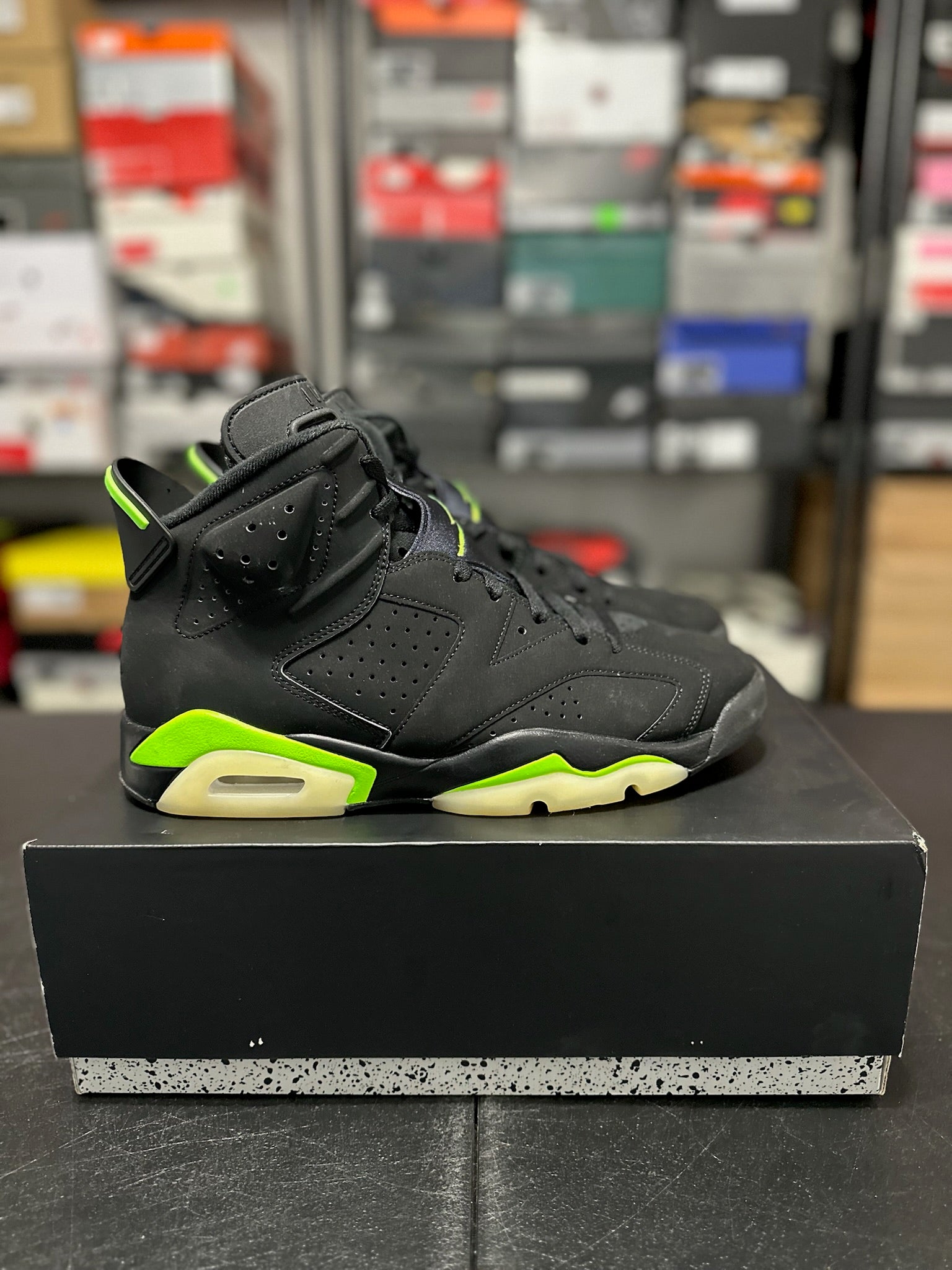 Size 10 - J6 Electric Green