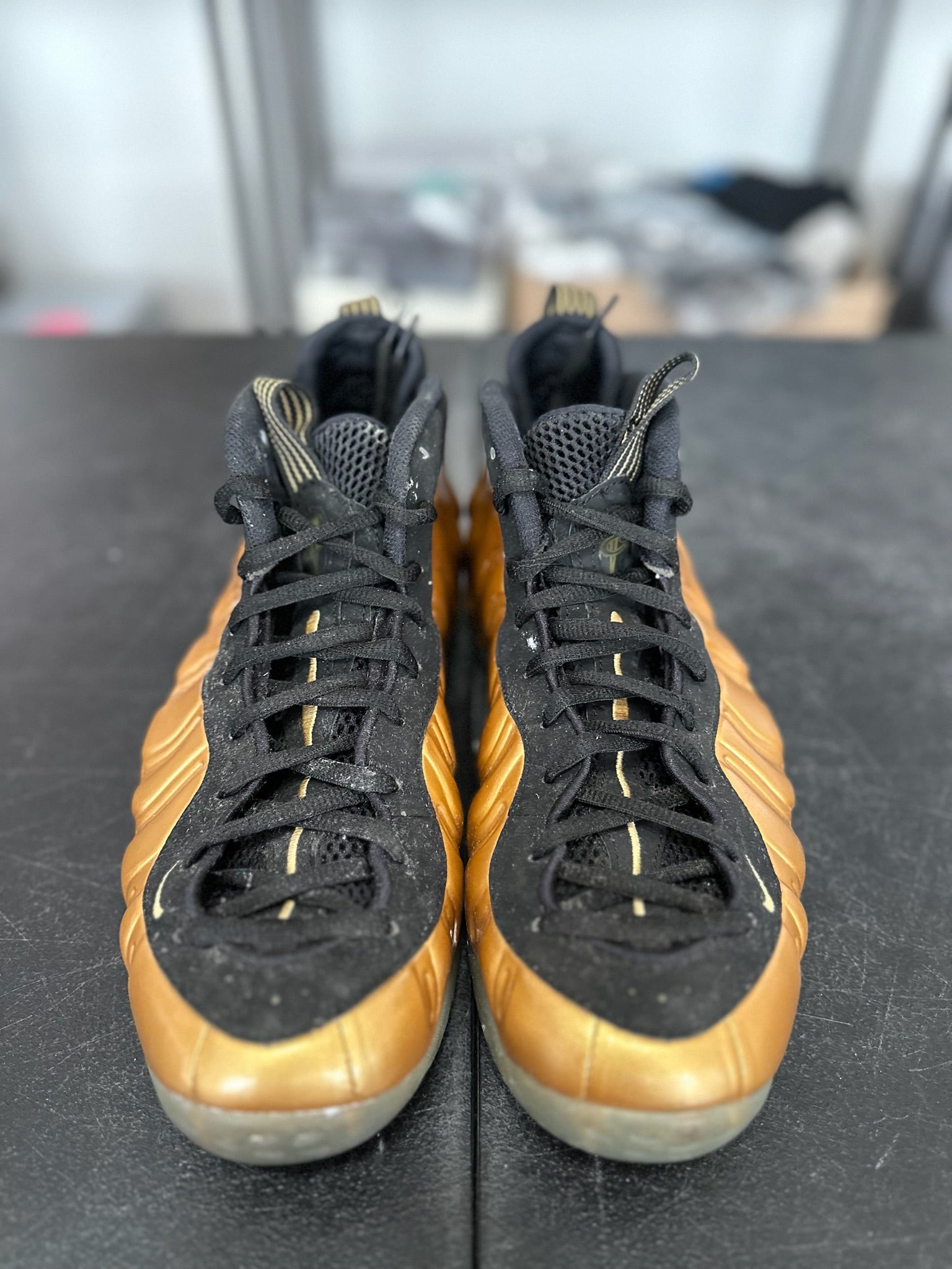 Size 12 - Foamposite 1 Metallic Gold