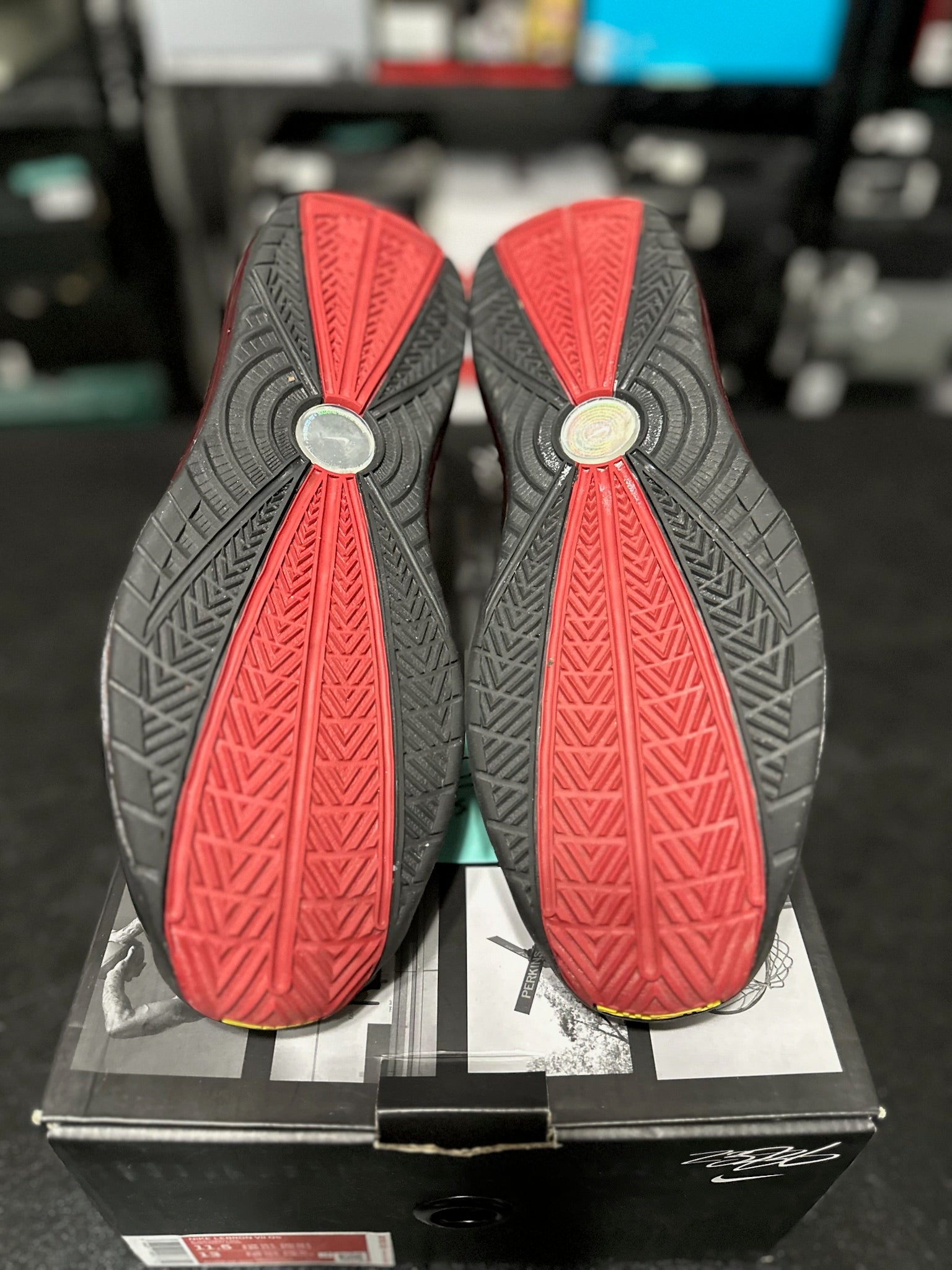Size 11.5 - LeBron 7 Fairfax Away