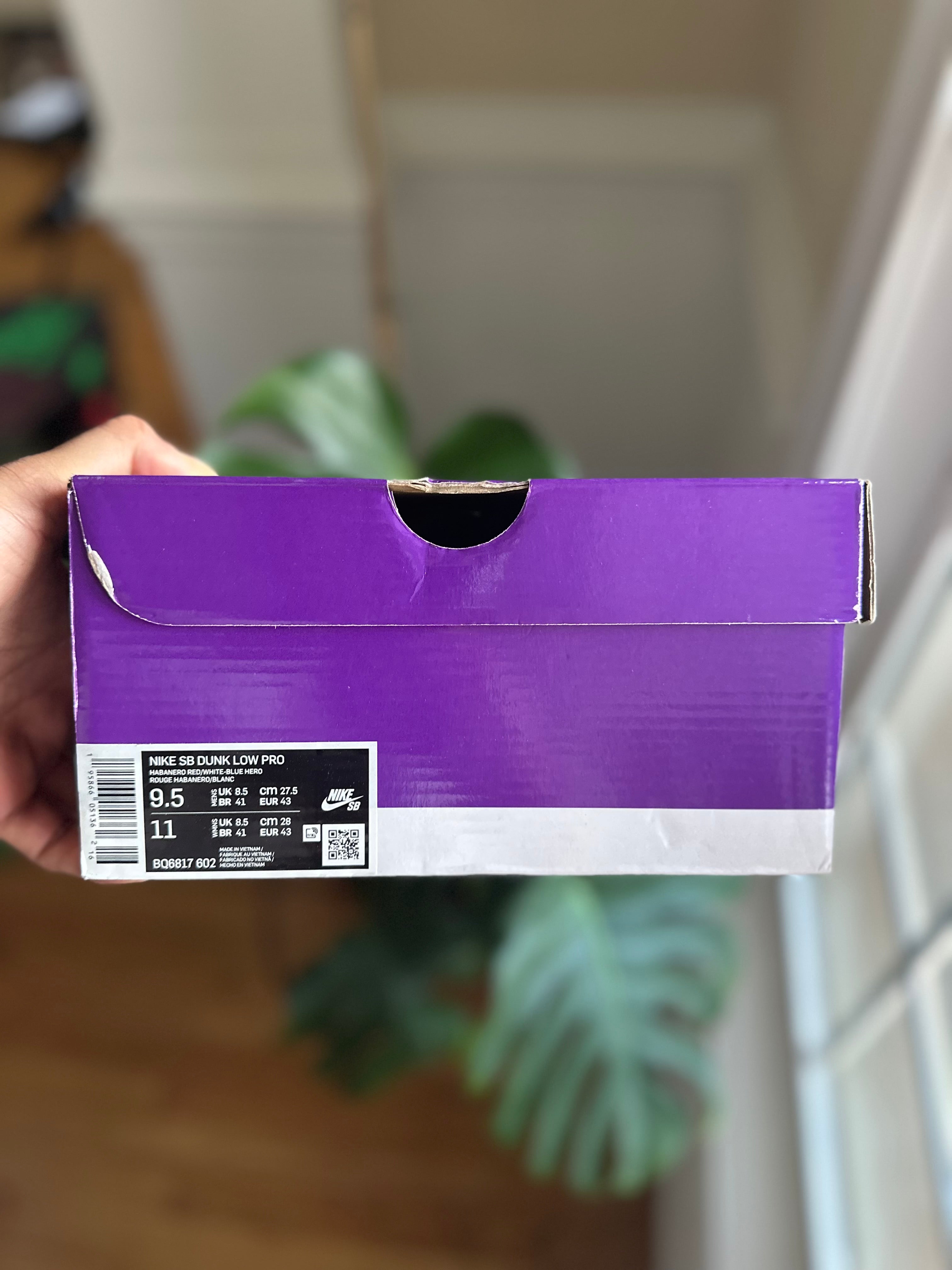 Size 9.5 - Dunk low bart Simpson