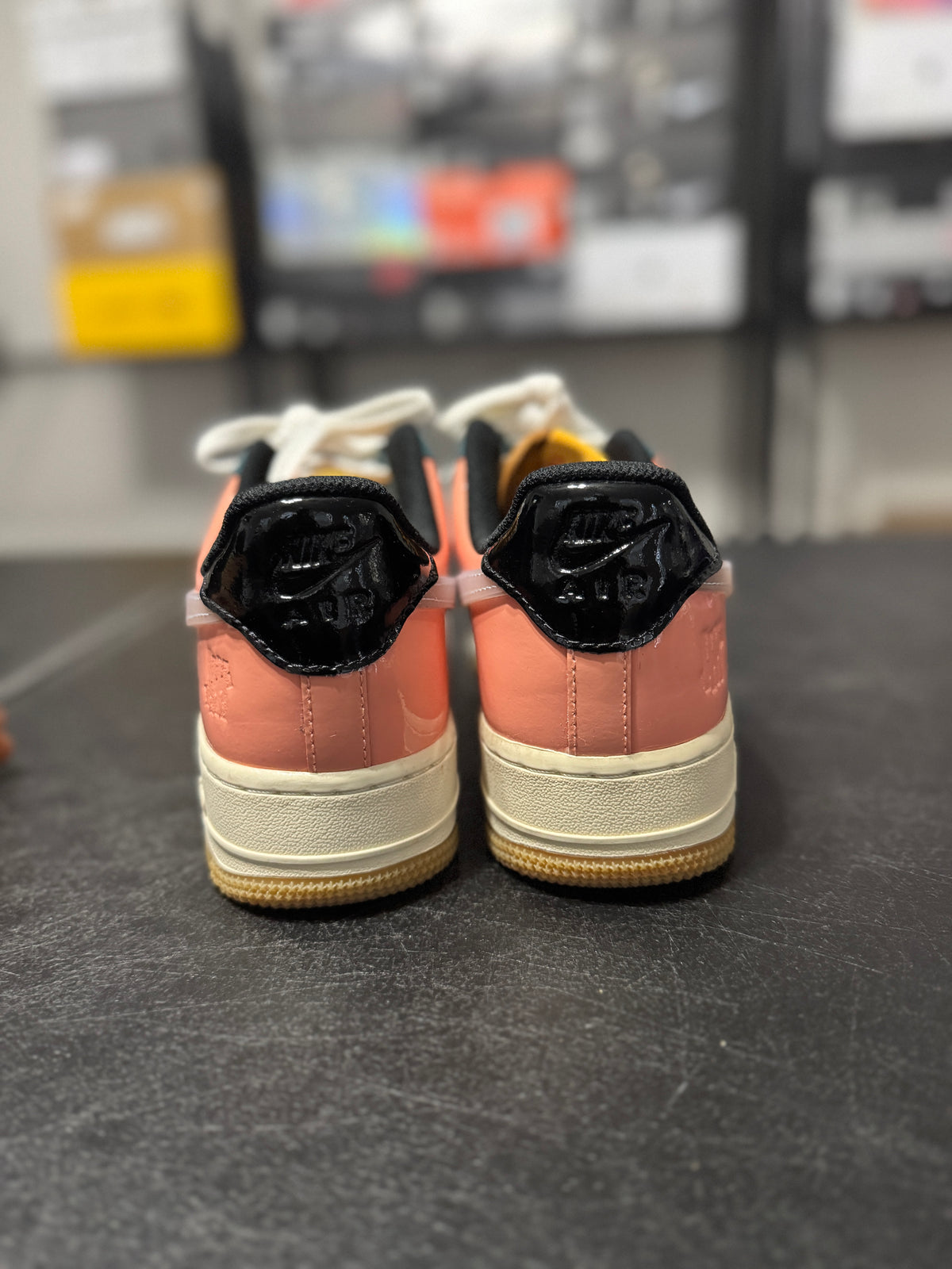 Size 8.5 - AF1 undefeated multi-patent wild berry